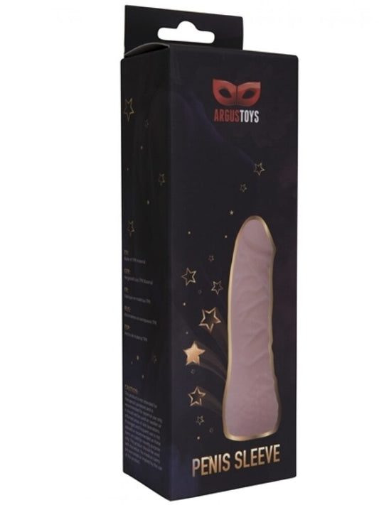 Argus Realistische Huidkleurige Penis Sleeve 16 cm - AT 001030 - Aantrekkelijke kleurdoos