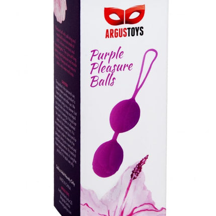 Argus Paarse Genot Duo Ballen - 12,5 Cm - AT 001093