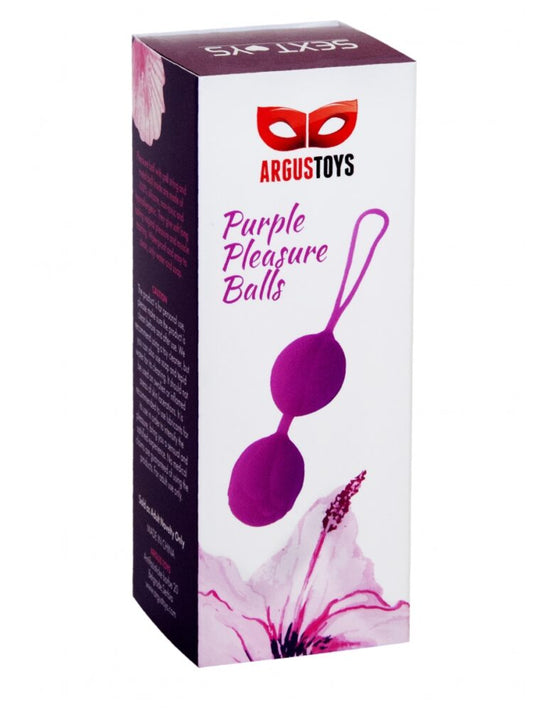 Argus Paarse Genot Duo Ballen - 12,5 Cm - AT 001093