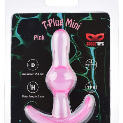 Argus T-Plug Mini Roze - Verpakt in Sterke Blister - AT 001095