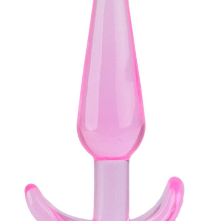 Argus Grote T-Plug Glad - Roze - 11 Cm Verpakt in Sterke Blister - AT 001098