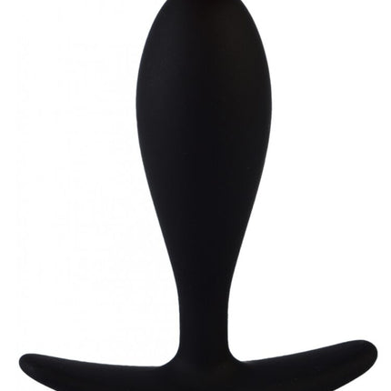 Argus T-Plug Siliconen Groot Formaat 10 Cm - Zwart - Verpakt in Sterke Blister - AT 001115