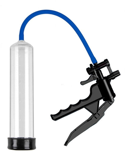Argus Man PowerUp Pomp - Penisvergroter - Vacuümpomp met vinger grip - 20 cm dia 6,5 cm - AT1045