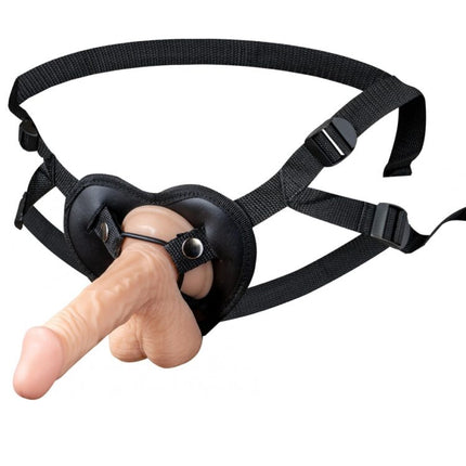 Argus Strap On Stanisha Flesh Realistische Dildo - Totale Lengte 18,5 Cm Penetratie 2,5 Cm - Sterke Luxe Kleurdoos - At1048