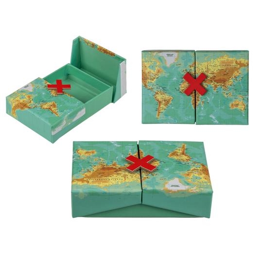 Shipping Box With Folder Motif 12x8cm 1 Piece
