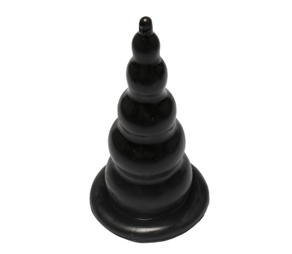 Power Escorts - BR105 - Rocket Drill 7.3'' - Big Size Anal Plug - 7.3 Inch / 18.5 CM - Black