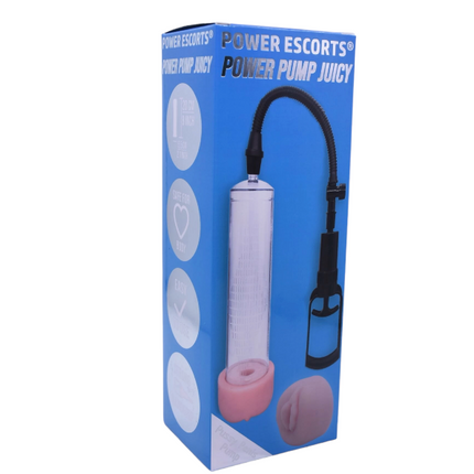 Power Escorts - BR119 - Power Penis Pump Juicy - Exchangeable Pussy