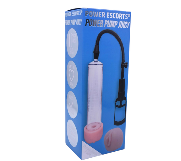 Penispomp Juicy met Verwisselbare Sleeve