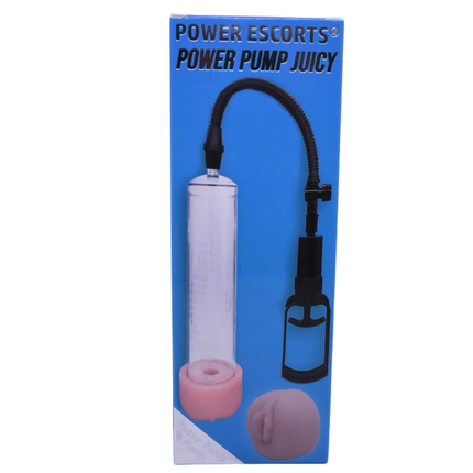 Power Escorts - BR119 - Power Penis Pump Juicy - Exchangeable Pussy