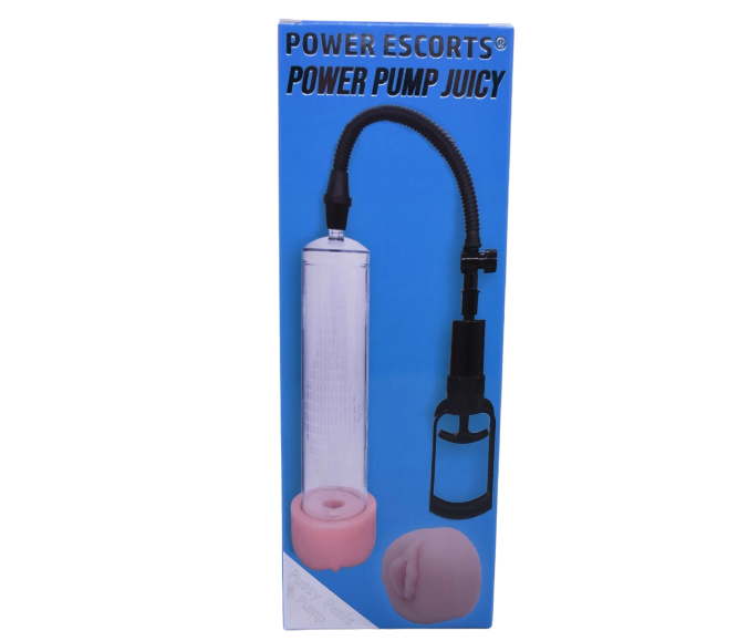 Power Escorts - BR119 - Power Penis Pump Juicy - Exchangeable Pussy