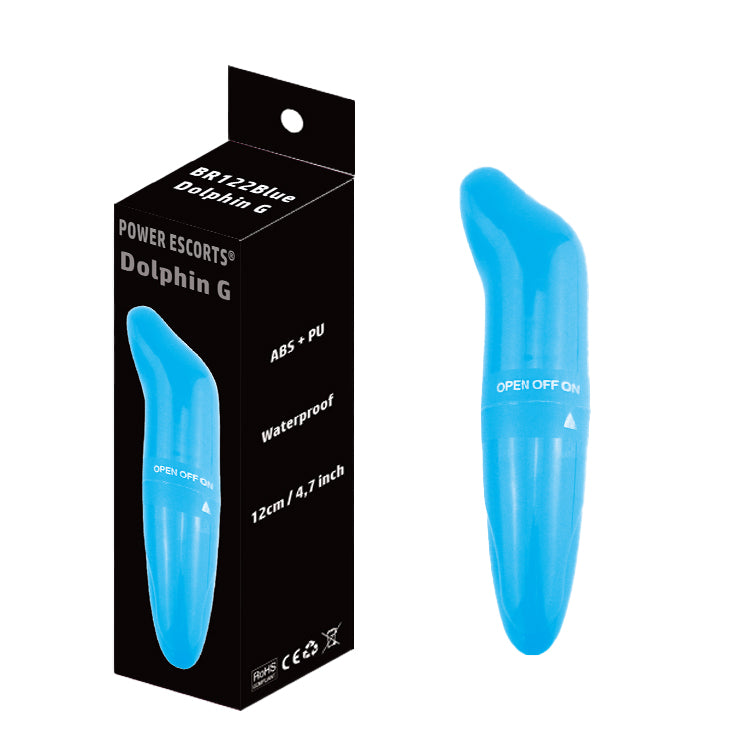 Power Escorts - BR122 - Dolphin G - Mini G Spot Vibrator - Fits In Every Bag - 12 CM - 2 Colors