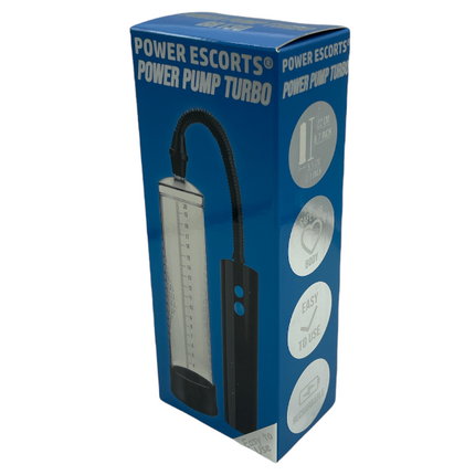 Power Escorts - BR130 - Power Penis Pump Turbo - Automatic Penis Pump - Rechargeable