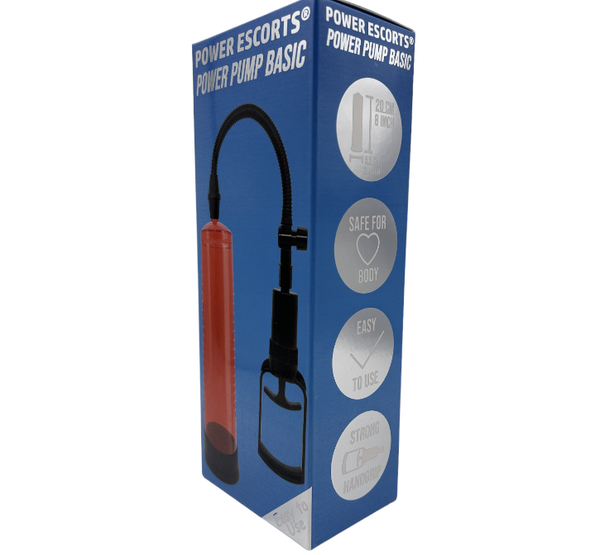 Power Pump Basic Penispomp Rood