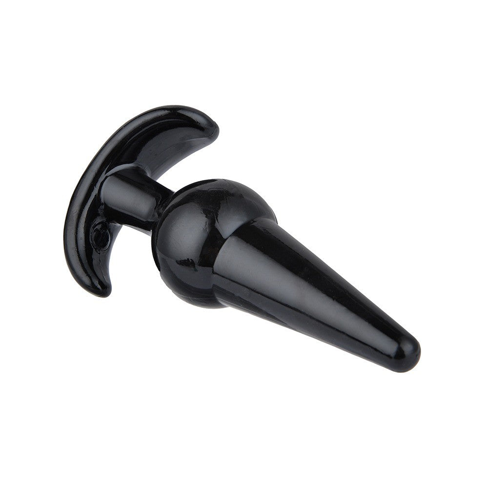 Power Escorts - BR275 - Triple Anal Plugs - Anal Starter Set - 3-Pack Anal Plugs - Black - Buttplug 3 different sizes - attractive Colour box