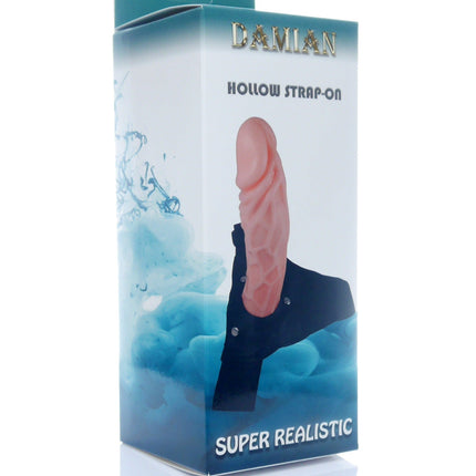 Bossoftoys - 46-00008 - Damian - Hollow strap on -  16 cm