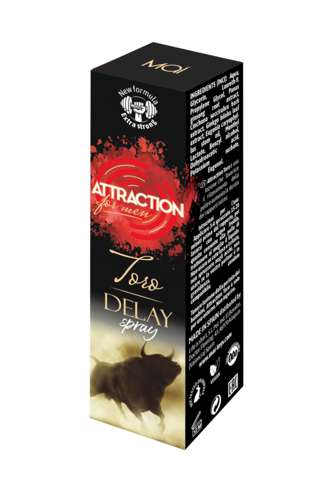 MAI Cosmetics Toro Delay Spray Attraction 30 ML - LT2379