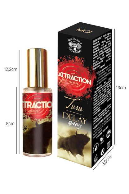 MAI Cosmetics Toro Delay Spray Attraction 30 ML - LT2379