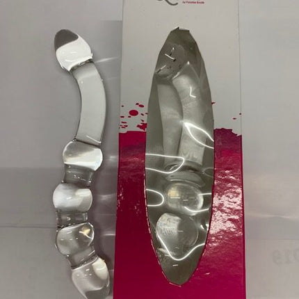 Sterke Grote Glas Dildo - Transparant - 20 cm - Cadeaubox - Nieuwe Aankomst