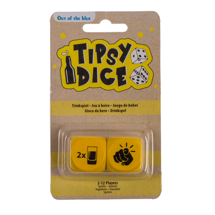 Beer Game Dice Yellow 2 Pieces in package