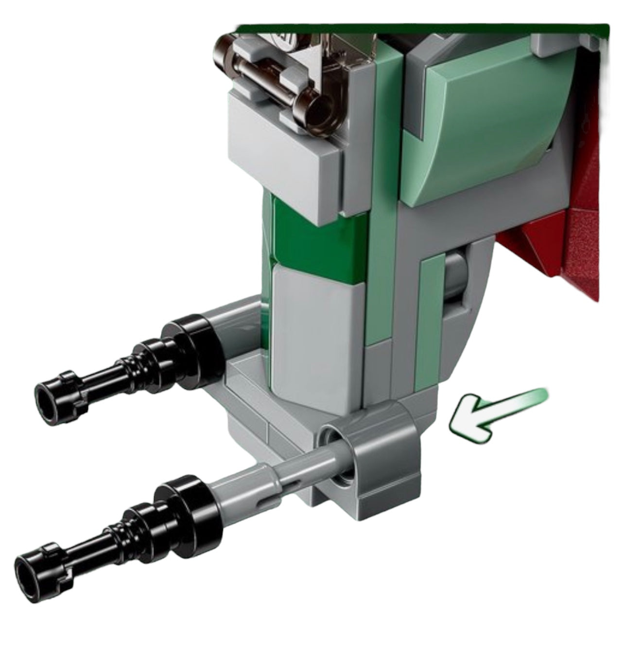 LEGO Star Wars Boba Fett's sterrenschip Microfighter - 75344