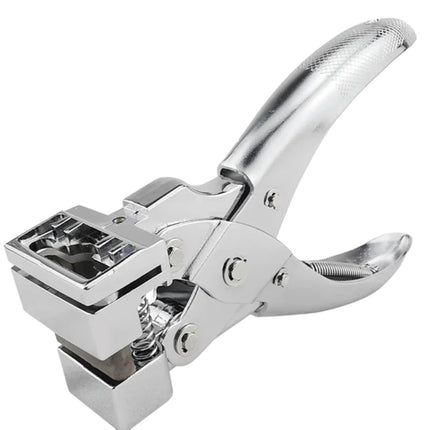T-vormige Tang/Perforator - Perfect voor het snijden van gaten in papier, PVC, plastic, ID-kaarten, mobiele telefoonfolie en meer - Afmetingen: 6x10x30mm