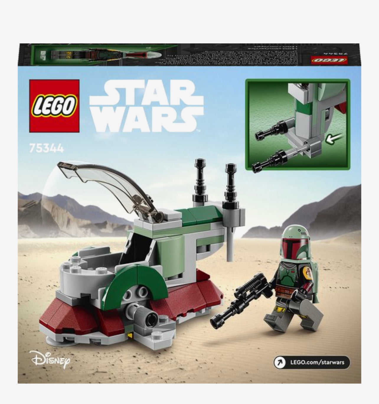 LEGO Star Wars Boba Fett's sterrenschip Microfighter - 75344