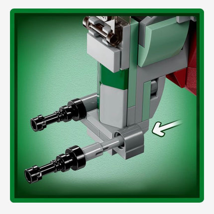 LEGO Star Wars Boba Fett's sterrenschip Microfighter - 75344