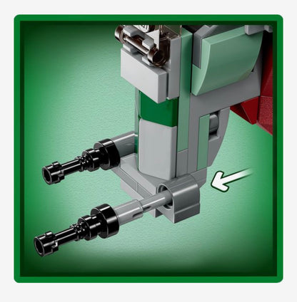 LEGO Star Wars Boba Fett's sterrenschip Microfighter - 75344