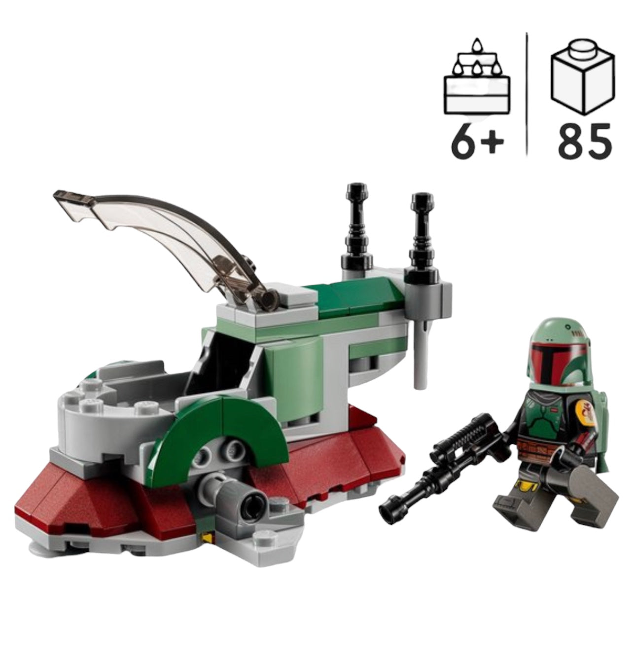 LEGO Star Wars Boba Fett's sterrenschip Microfighter - 75344