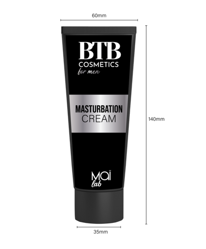 BTB Cosmetics Masturbation Creme 100 ML - Vegan - LT2523