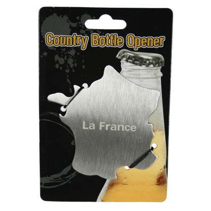 Beer Opener French Flag 13.5cm Metal 1 Piece
