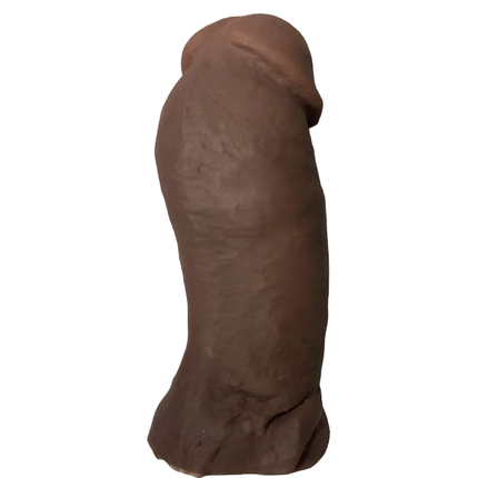 Kalashnicok Mini Thick Realistic Dildo - 14 cm - Dia 4 cm - Brown