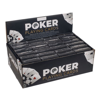 Mini Poker Speelkaarten - Compact Formaat voor Onderweg - Set van 54 Kaarten