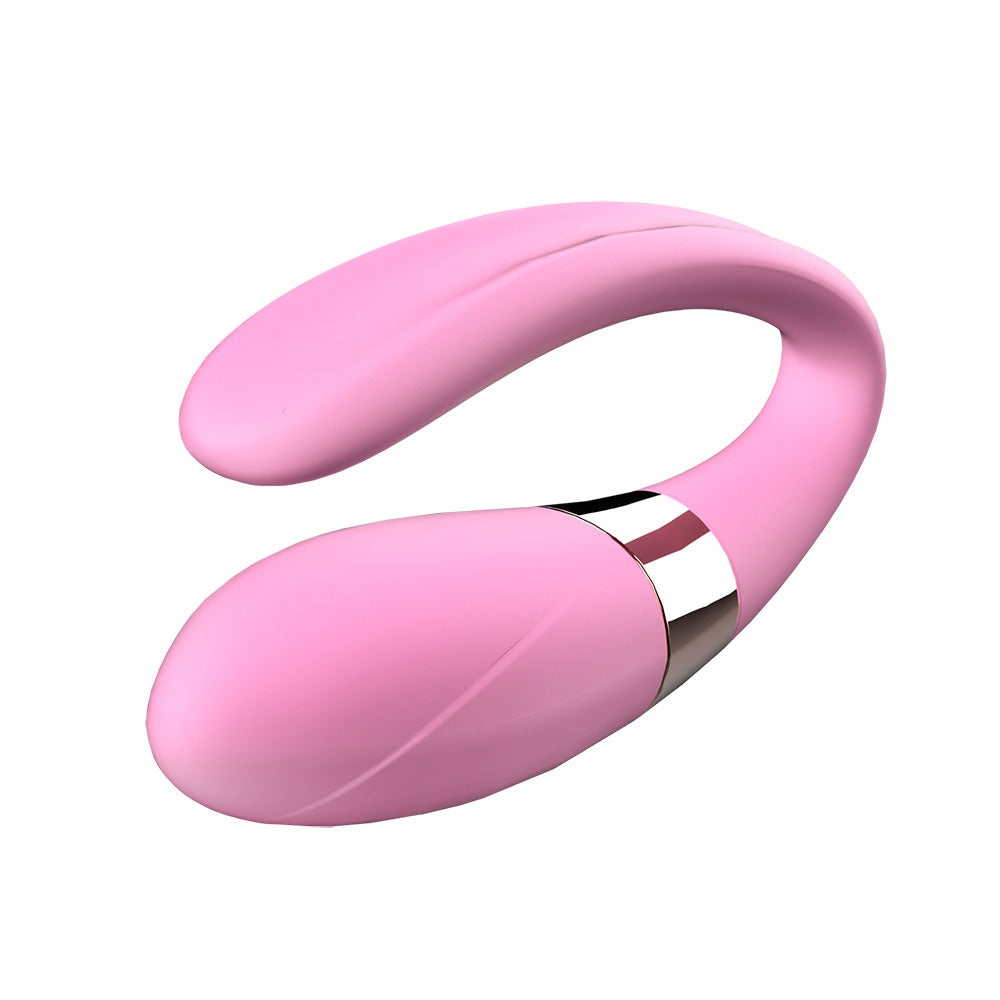 Power Escorts - BR151 Pink - U-Vibe Couple Vibrator - Remote Control - 7 Functions