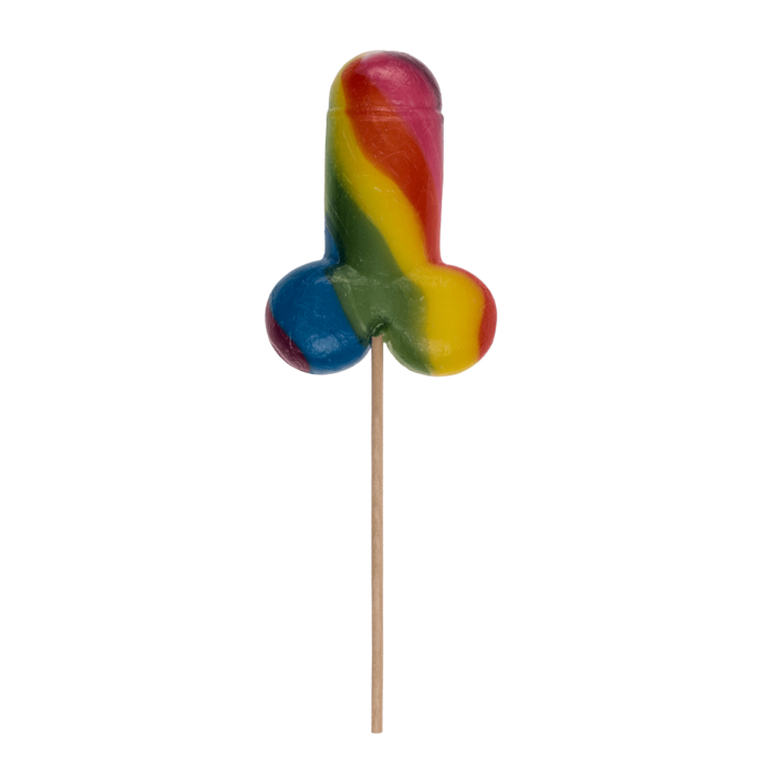 Lolly Regenboog Piemel 50gr 1 Stuk