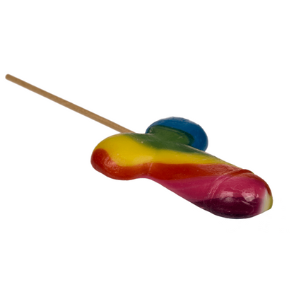 Lolly Regenboog Piemel 50gr 1 Stuk