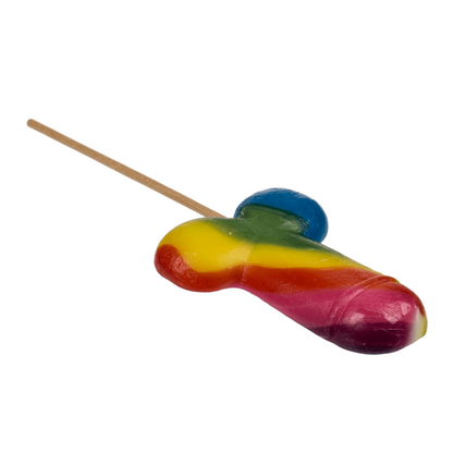 Lolly Regenboog Piemel 50gr 1 Stuk