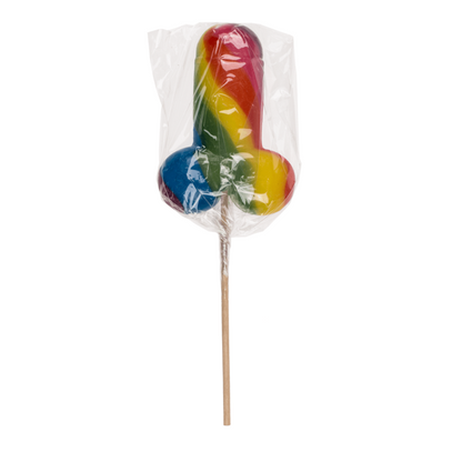 Lolly Regenboog Piemel 50gr 1 Stuk