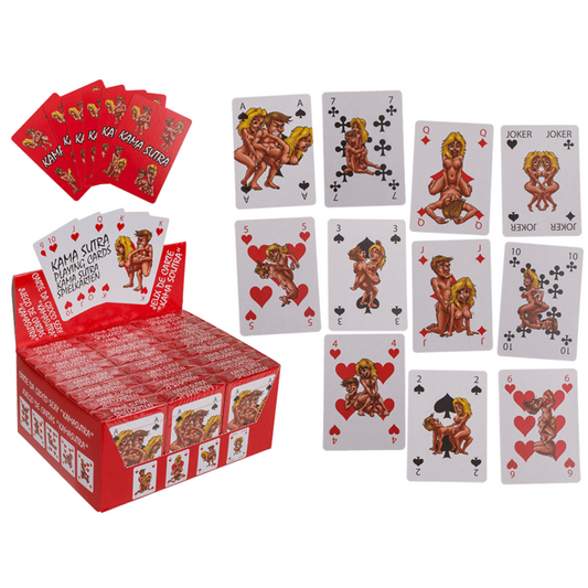 Discover new heights of fun with the 18+ Kamasutra Card Game - 54 Pieces