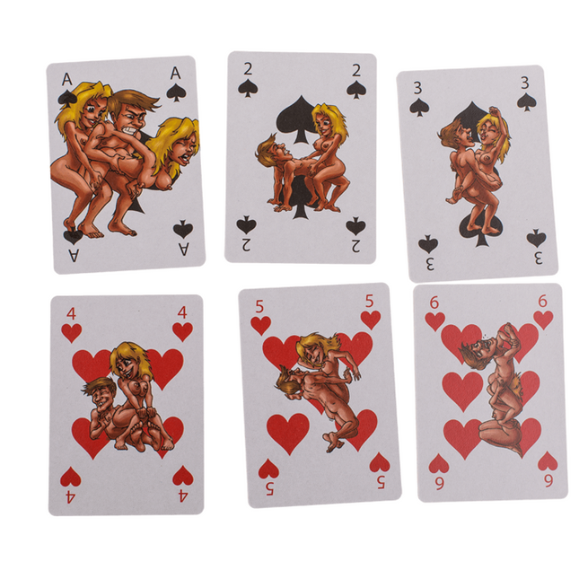 Discover new heights of fun with the 18+ Kamasutra Card Game - 54 Pieces