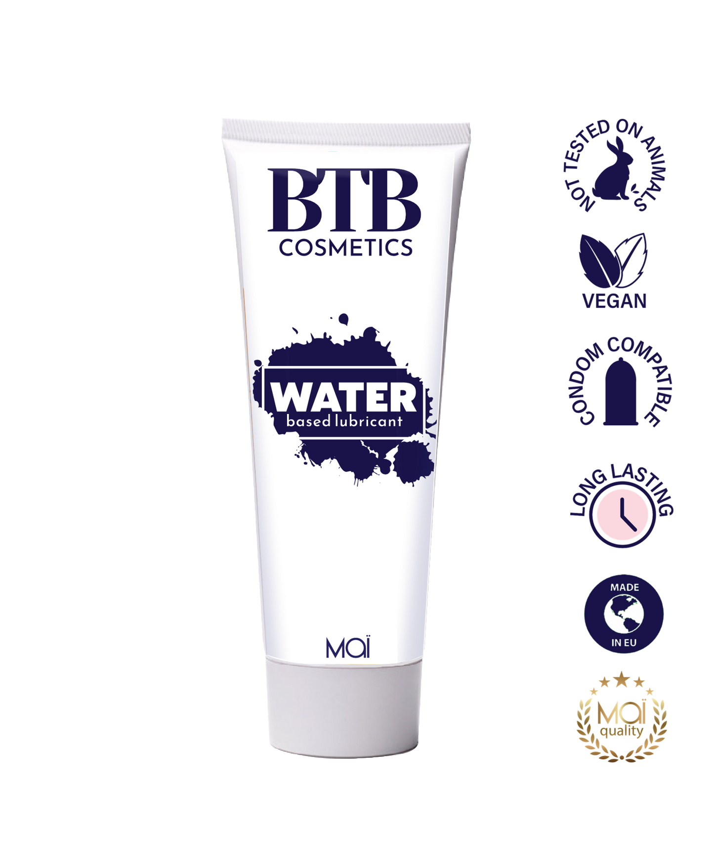 BTB Cosmetics Vegan Water Based Lubricant 100 ML - LT2401
