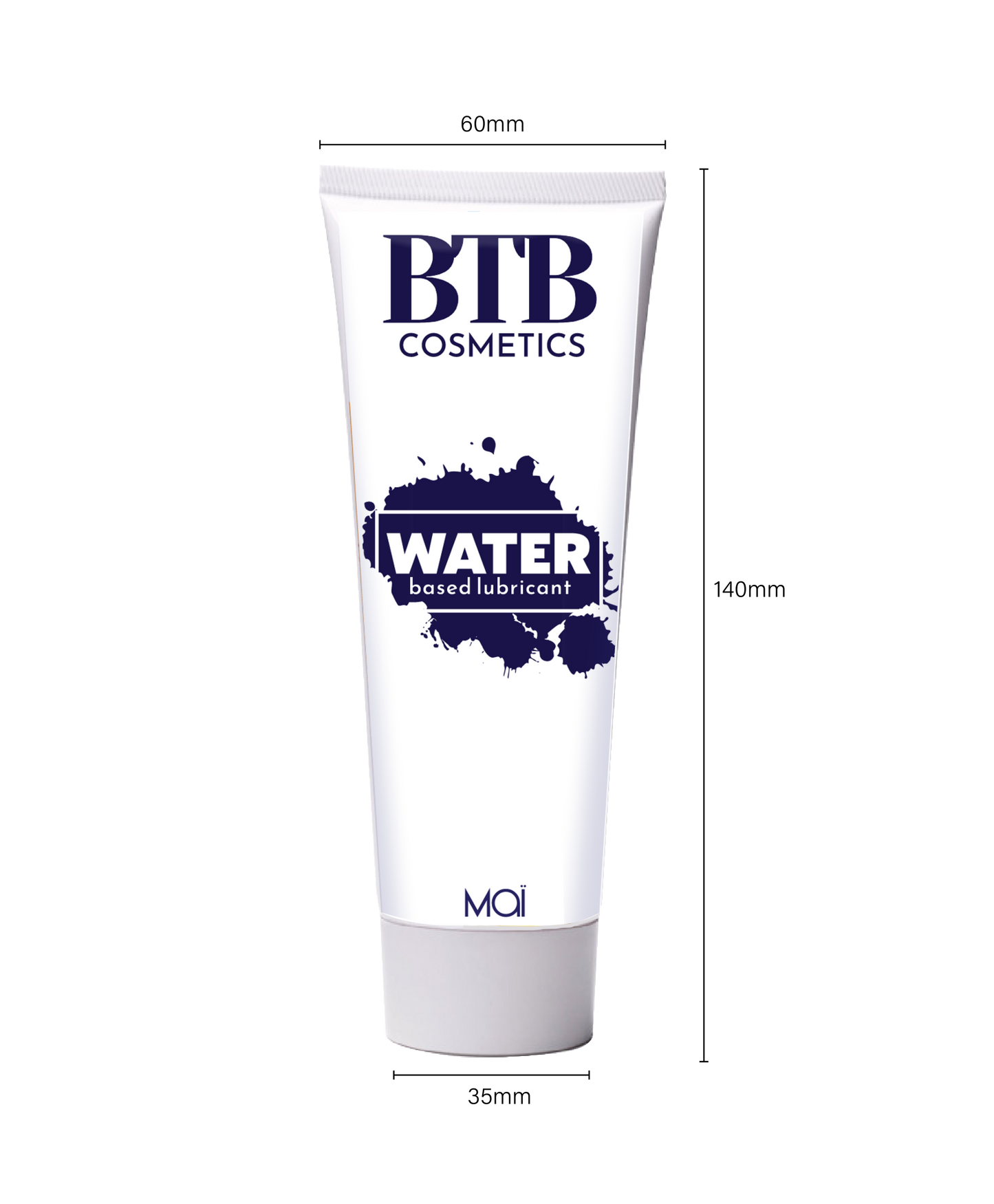 BTB Cosmetics Vegan Water Based Lubricant 100 ML - LT2401