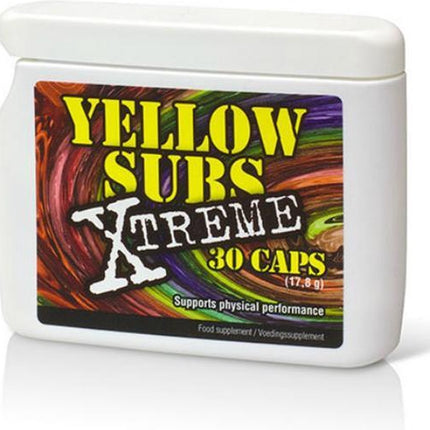 Cobeco Yellow Subs Xtreme Energy Pills 30 Caps